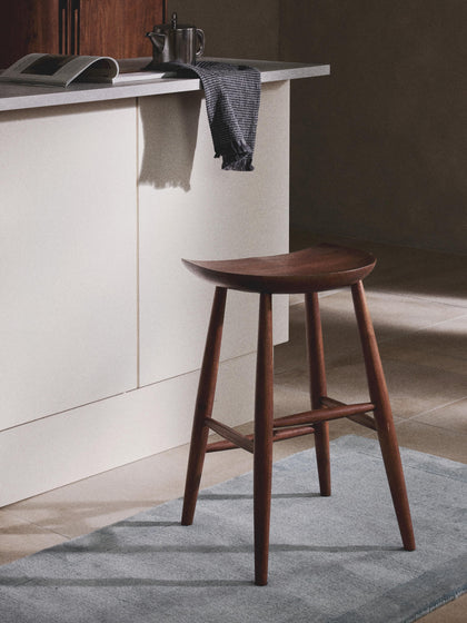 Westwing Taburete Alto De Madera De Mango Nino