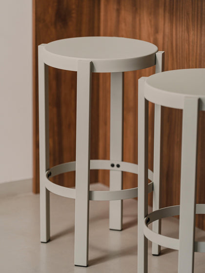 Westwing Taburete Alto De Metal Doon