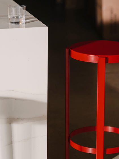 Westwing Taburete Alto De Metal Doon