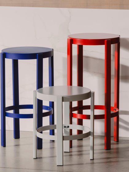 Westwing Taburete Alto De Metal Doon