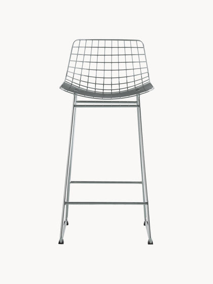 Westwing Taburete Alto De Metal Wire