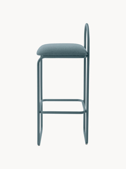 Westwing Taburete Alto En Tejido Bouclé Angui