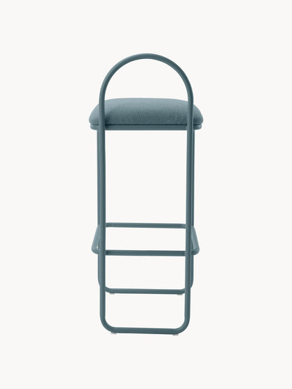 Westwing Taburete Alto En Tejido Bouclé Angui