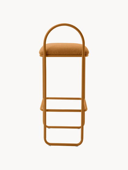 Westwing Taburete Alto En Tejido Bouclé Angui