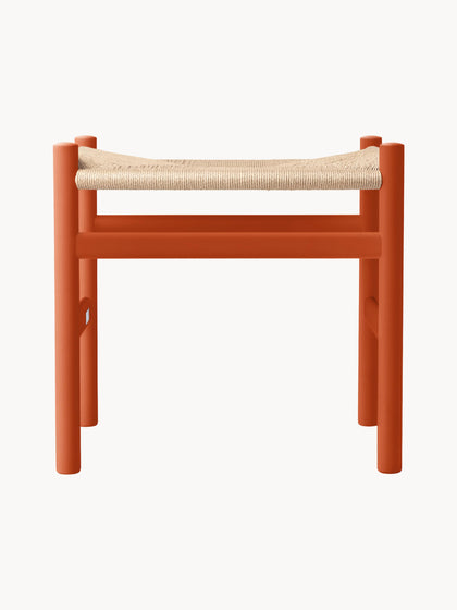 Westwing Taburete Con Asiento Tejido A Mano CH53