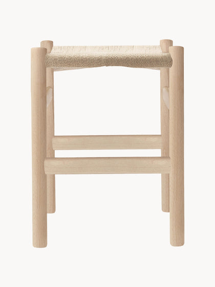 Westwing Taburete Con Asiento Tejido A Mano CH53