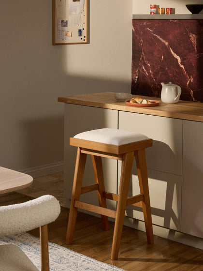 Westwing Taburete De Bar Con Acolchado Sissi