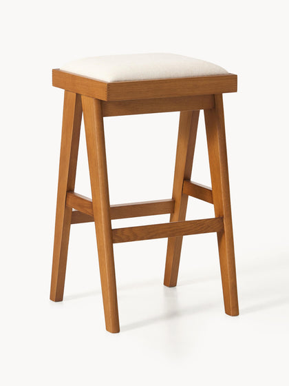 Westwing Taburete de bar con acolchado Sissi