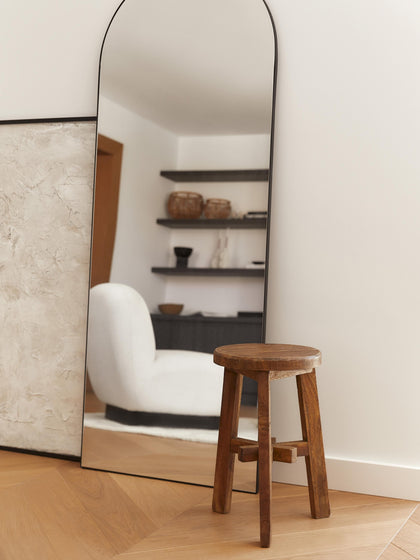 Westwing Taburete De Madera De Acacia Dingklik