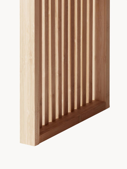 Westwing Taburete De Madera De Bambú Rib