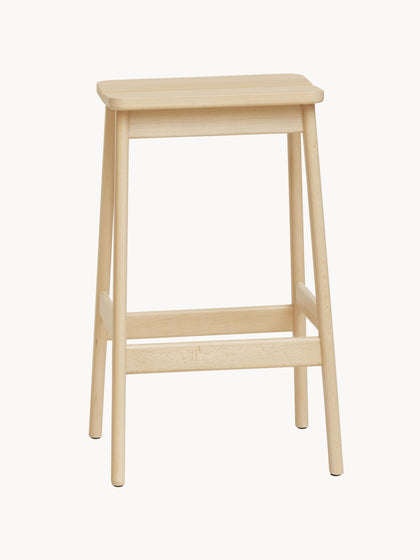 Westwing Taburete de madera de haya Angle