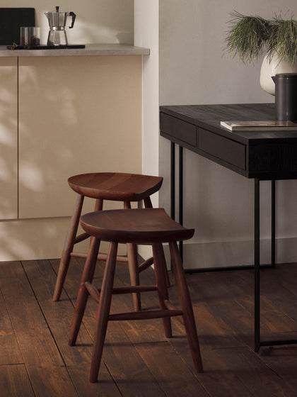 Westwing Taburete De Madera De Mango Nino