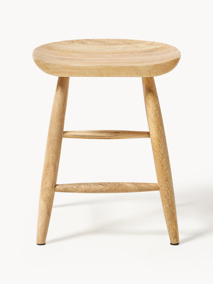 Westwing Taburete De Madera De Mango Nino