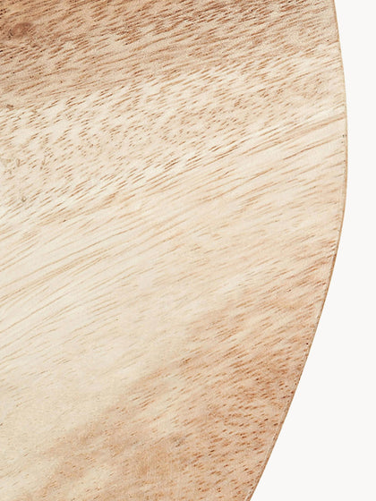 Westwing Taburete De Madera De Mungur Brocsy