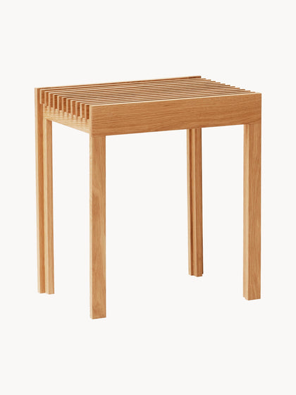 Westwing Taburete De Madera De Roble Lightweight