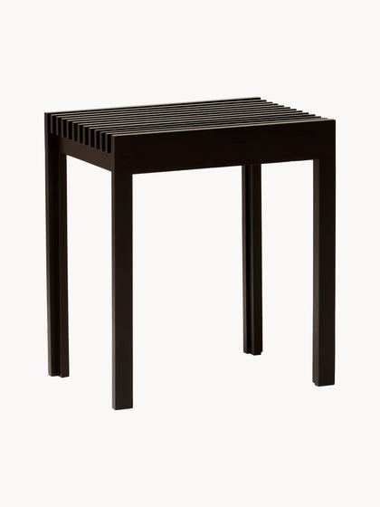 Westwing Taburete de madera de roble Lightweight