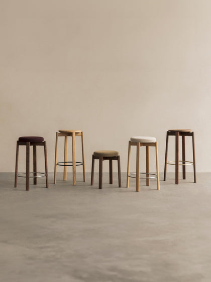 Westwing Taburete De Madera De Roble Passage