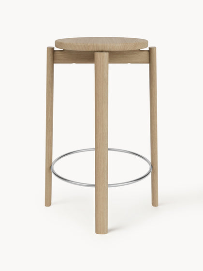 Westwing Taburete De Madera De Roble Passage