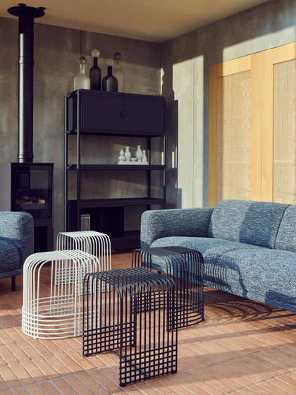 Westwing Taburete De Metal Artesanal Drop