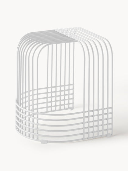 Westwing Taburete De Metal Artesanal Drop