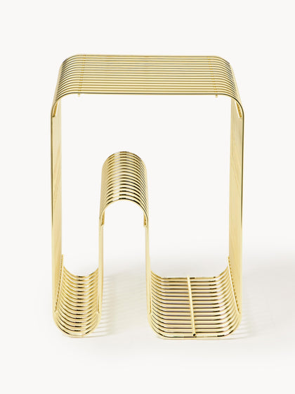 Westwing Taburete De Metal Curva