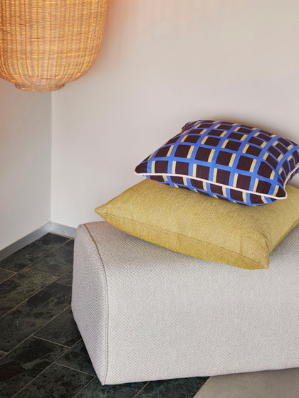 Westwing Taburete Tapizado Mellow