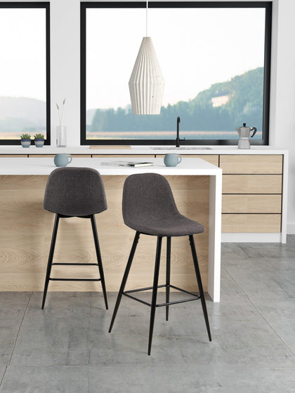 Westwing Taburetes Altos Wilma 2 uds