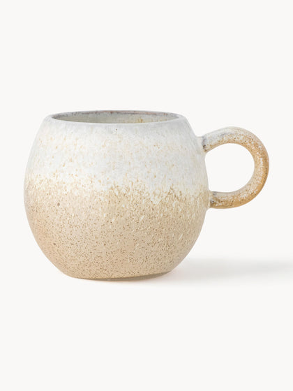 Westwing Taza Artesanal Con Esmalte Paula