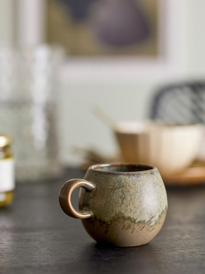 Westwing Taza Artesanal Con Esmalte Paula