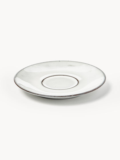 Westwing Taza Artesanal Con Platito Nordic Sand