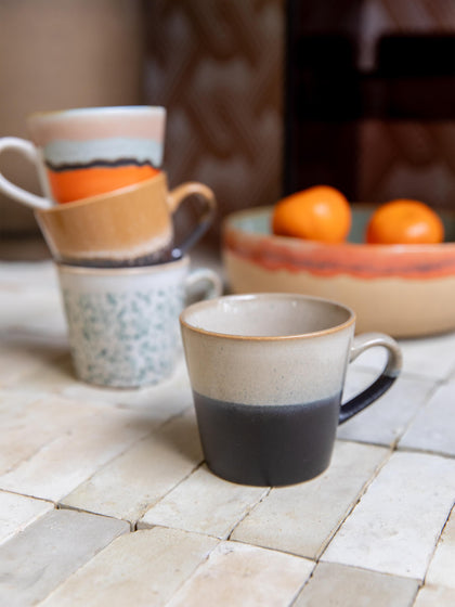 Westwing Tazas Artesanales 70's 4 uds
