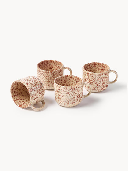 Westwing Tazas Artesanales Bernardo 4 Uds