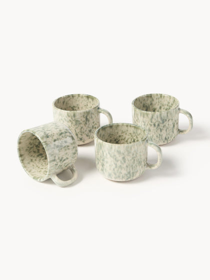 Westwing Tazas Artesanales Bernardo 4 Uds