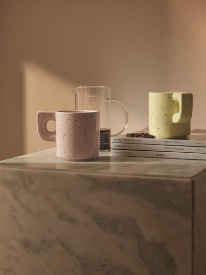 Westwing Tazas Artesanales De Porcelana Aiko 2 uds