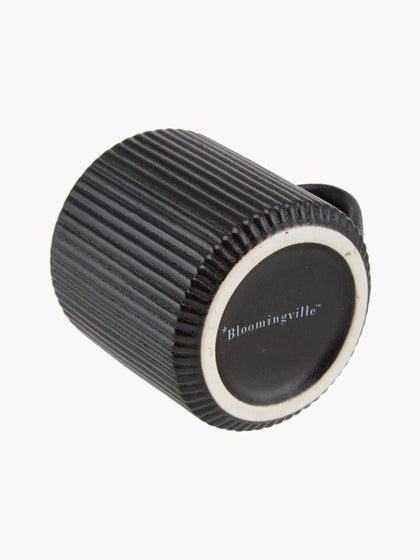 Westwing Tazas De Café Con Relieves Neri 2 uds