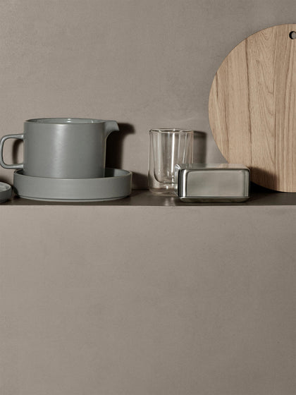 Westwing Tazas De Doble Vidrio Nero 2 uds