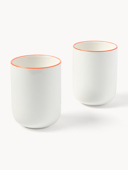 Westwing Tazas De Porcelana Facile 2 uds