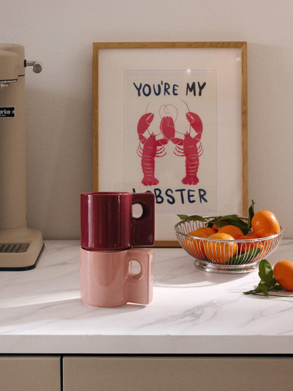 Westwing Tazas De Porcelana Keira 2 Uds
