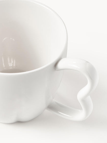 Westwing Tazas De Porcelana Nera 4 Uds
