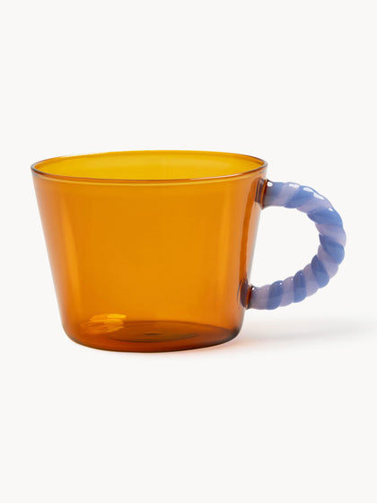 Westwing Tazas de vidrio borosilicato Duet 2 uds