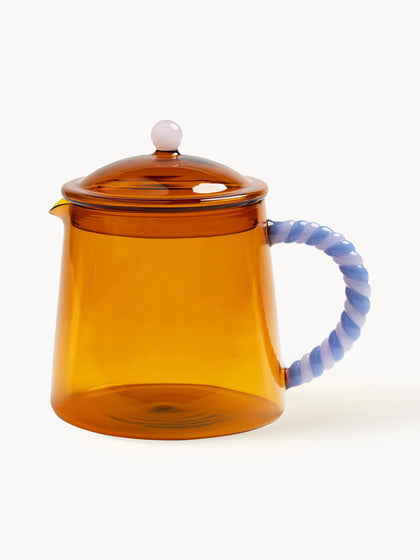 Westwing Tetera de vidrio borosilicato Duet 1 L