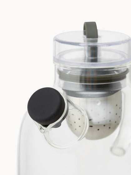 Westwing Tetera De Vidrio Con Filtro Kettle 1 5 L