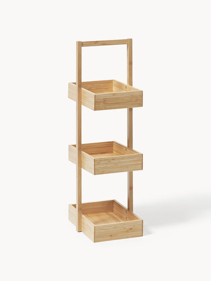 Westwing Toallero De Bambú Kit