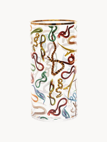 Westwing Vaso De Vidrio Snakes 30 Cm