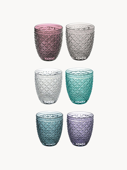 Westwing Vasos de agua Castle 6 uds