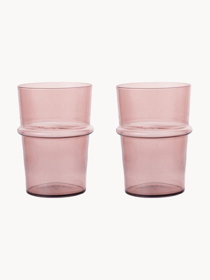 Westwing Vasos De Agua Soplados Boya 2 Uds