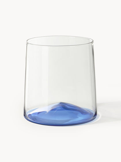 Westwing Vasos de agua soplados Hadley 4 uds