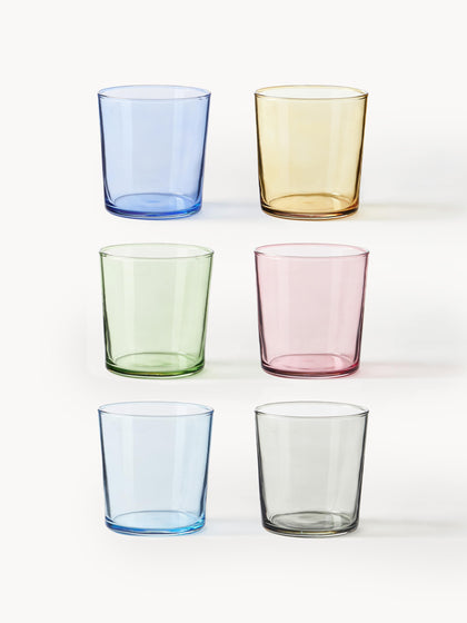 Westwing Vasos de colores Lola 6 uds