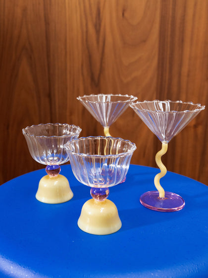 Westwing Vasos De Vidrio Borosilicato Tulip 2 Uds