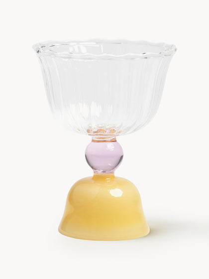 Westwing Vasos de vidrio borosilicato Tulip 2 uds